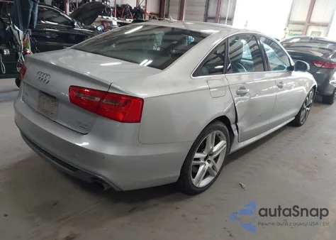 2014 Audi A6 3.0T Premium Plus from USA, damaged, VIN WAUHGAFC8EN159667